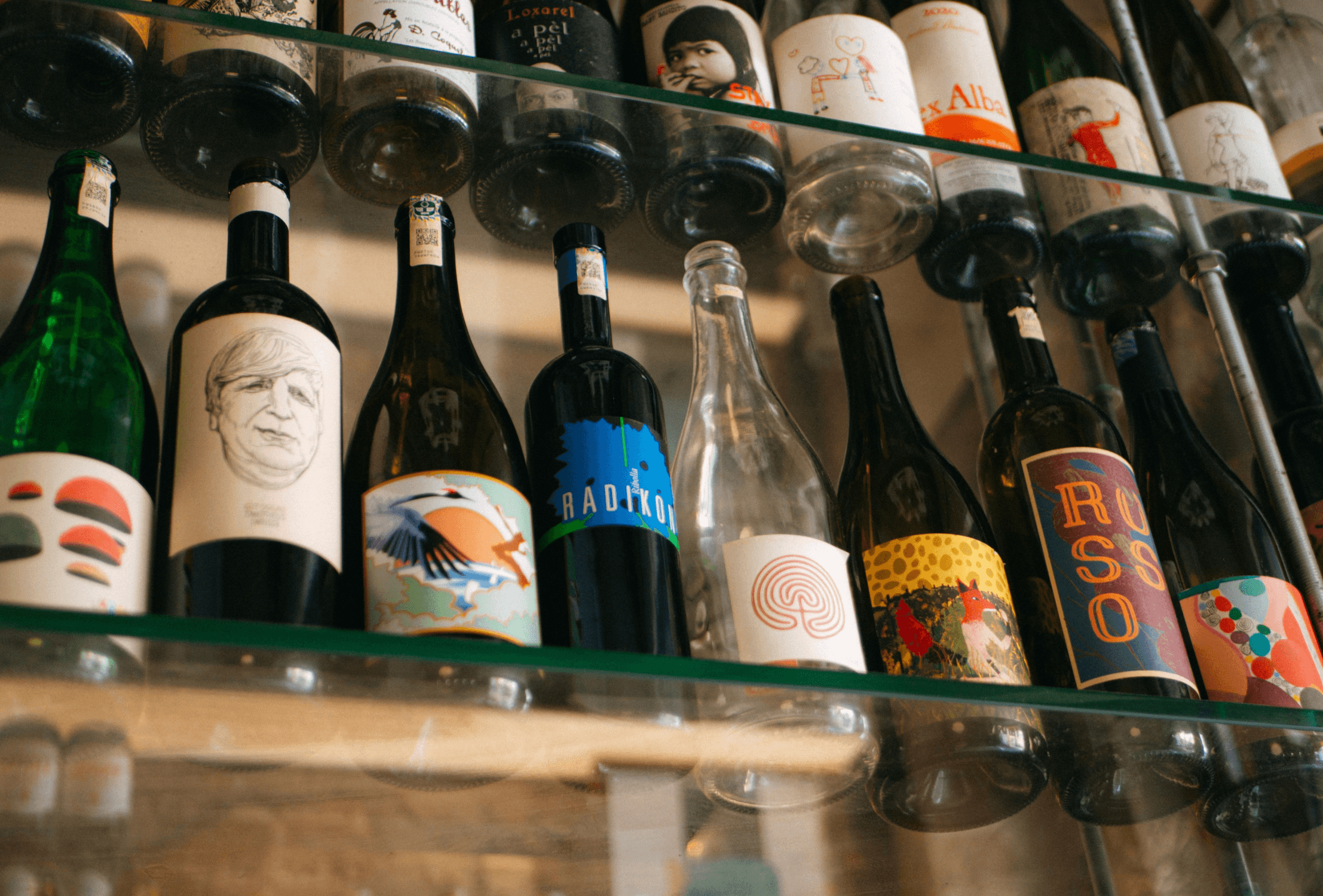 Phone displaying tasting note details